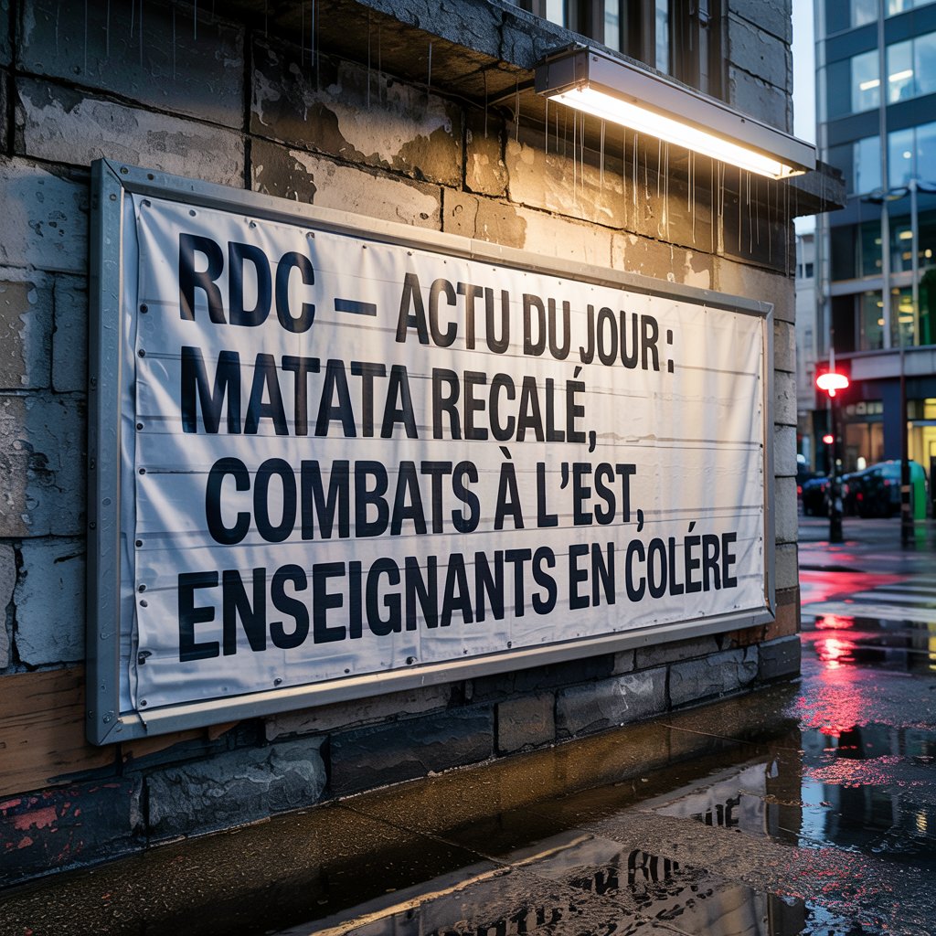RDC Actus du jour